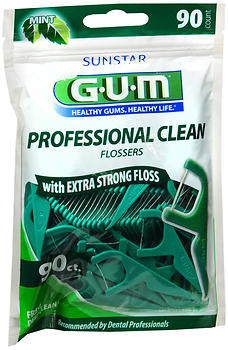 GUM Eez-Thru Flossers Mint - 90 EA