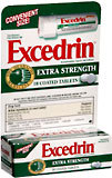 Excedrin Extra Strength Tablets  -  10 Tablets