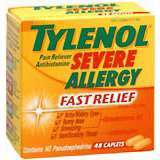 TYLENOL Severe Allergy Caplets - 48 CP