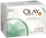 Olay Moisturizing Bars 2-Pack White Sensitive Skin 2X4.75 Pack - 9.5 Ounces