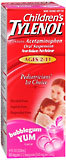 Tylenol Acetaminophen for Ages 2-11, Stage 2, Bubble Gum Flavor, Oral Suspension  - 4oz