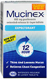 Mucinex Expectorant Extended-Release Tablets - 100 TB