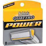 Schick Quattro Power Cartridges 8-Pack - 8 EA