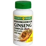 Nature's Bounty Ginseng Complex Capsules Plus Royal Jelly - 50 Caps