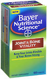 Bayer Nutritional Science Joint & Bone Vitality Tablets  -  60 Tablets