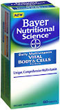 Bayer Nutritional Science Vital Body & Cells Tablets  -  60 Tablets