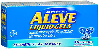 Aleve Liquid Gels  -  40 Caplets