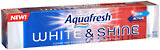 Aquafresh White & Shine Toothpaste Berry  -  6 OZ