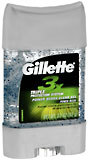Gillette 3X Anti-Perspirant Deodorant Power Beads Clear Gel Power Rush  -  3 OZ