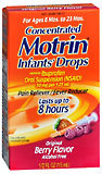 Motrin Ibuprofen Oral Suspension for Ages 6 to 23 Months, Original Berry Flavor, Drops  - 0.5oz
