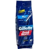 Gillette Good News Plus Razors 10-Pack - 10 Each