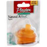 Playtex Nipples Older Baby Faster Flow 2-Pack - 2 Each