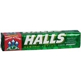 Halls Menthol/Cough Suppressant Drops, Spearmint  - 9ea