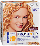 frost and tip for dark hair