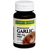 Nature's Bounty Garlic 300 mg Tablets Deodorized - 100 Tablets