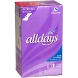 Always Alldays Pantiliners Long Unscented 12X36 Pack - 36 Each
