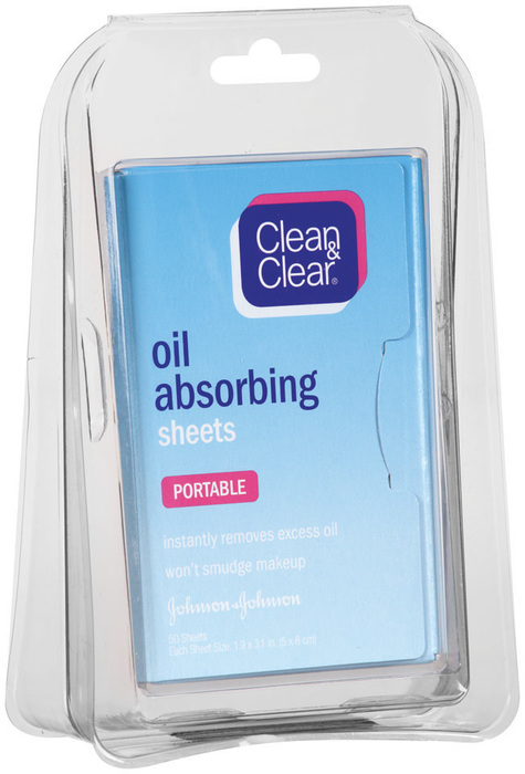 Clean & Clear Instant Oil-Absorbing Sheets  - 50ea