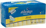 Always Maxi Pads Thin Regular Flexi-Wings - 10 Each
