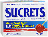 Sucrets Cough Suppressant, Lozenges, Cherry  - 18ea