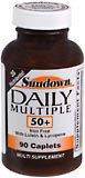 Sundown Daily Multiple Caplets 50+  -  90 Caplets
