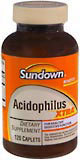 Sundown Acidophilus XTRA Caplets  -  120 Caplets