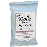 Dove Body Refreshers Deodorant Sheets Fresh - 15 Each