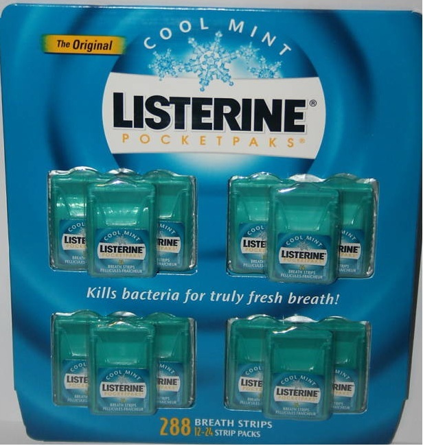 Pocketpacks Breath Strips Cool Mint 288 Strips