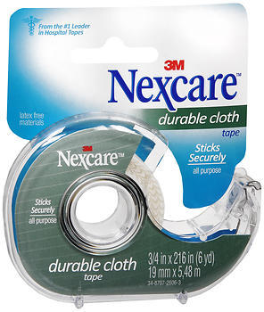 Nexcare 1 inch Durable Cloth Tape 2 ea