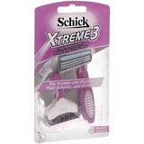 Schick Xtreme 3 Razors 4-Pack For Women - 4 Each