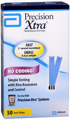 Precision Xtra Test Strips - 50 Each