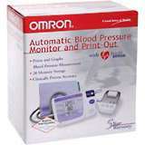 Omron Blood Pressure Monitor and Print-Out Automatic HEM705CP - 1 EA