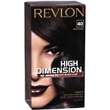 Revlon 10 Minute Haircolor Creme-Gel, Level 3 Permanent, Dark Brown 40  - 1ea