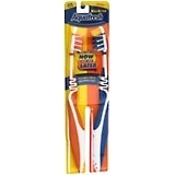 Aquafresh Max-Active Toothbrushes 35 Soft 2-Pack - 2 EA