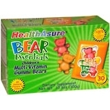 HealthAsure Bear Essentials Multi Vitamin Gummi Bears - 30 Each