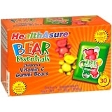 HealthAsure Bear Essentials Vitamin C Gummi Bears - 30 Each