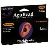 AcuBead NeckBeads Acupressure Strips - 5 EA