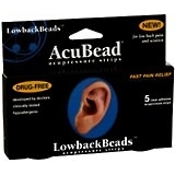 AcuBead LowbackBeads Acupressure Strips - 5 EA