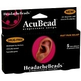 AcuBead HeadacheBeads Acupressure Strips - 5 EA