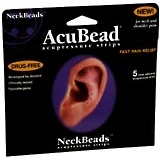 AcuBead NeckBeads Acupressure Strips - 5 EA