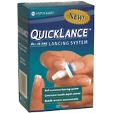 QuickLance All-In-One Lancing System - 50 EA