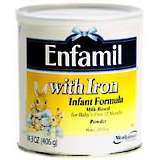 Enfamil Milk-Based Infant Formula with Iron, Powder  - 14.3oz