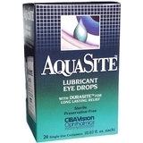 CIBA Vision Lubricant Eye Drops, Single Use Containers  - 24ea