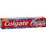 Colgate Toothpaste Max Fresh With Mini Breath Strips Cinnamint - 6 OZ