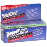 DiabetiDerm Massage Stimulator Roll-On - 2 OZ