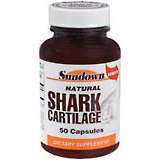 Sundown Shark Cartilage Capsules - 50 Tab