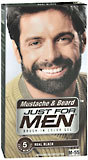 Just For Men Hair Color Mustache/Beard/Sideburn Real Black - 1 Each