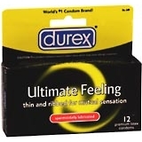 Durex Premium Latex Condoms, Spermicidally Lubricated  - 12ea
