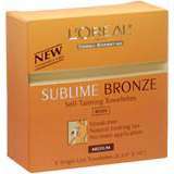 L'Oreal SUBLIME BRONZE Self-Tanning Towelettes Medium - 6 EA