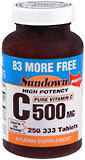 Sundown C 500 mg Tablets  -  333 Tablets