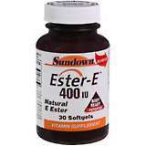 Sundown Ester-E 400 IU Softgels - 30 CP